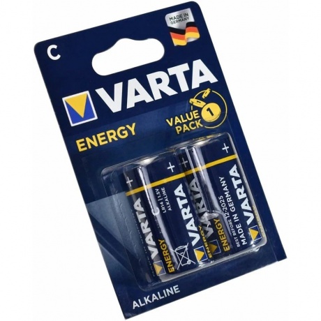 Батарейка Varta ENERGY LR14 С B2 2pcs/Pack - фото 3
