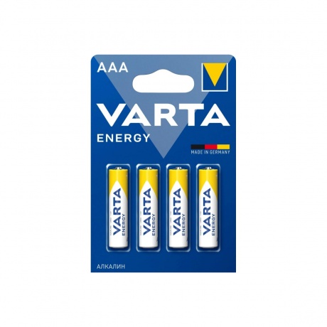 Батарейки Varta Energy 4103 AAA BL4 4pcs/Pack - фото 1