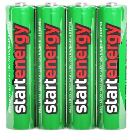 Батарейки алкалиновые START ENERGY LR6-SH4-BOX 4 шт - фото 1