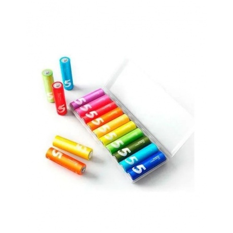 Батарейки Xiaomi AA Rainbow Batteries (10 шт.) - фото 1