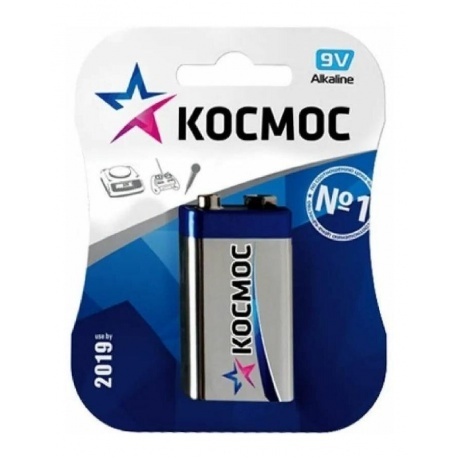 Элемент питания Космос 6LR61 1*BL - фото 8