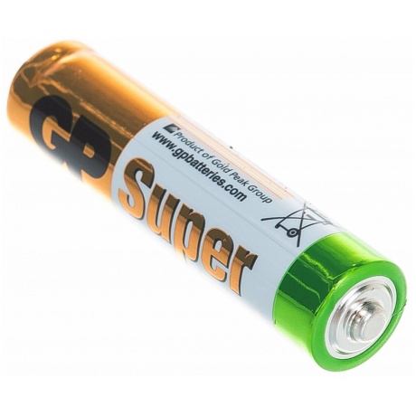 Батарейки GP 24A-2CR4 Super Alkaline AAA 4шт - фото 4
