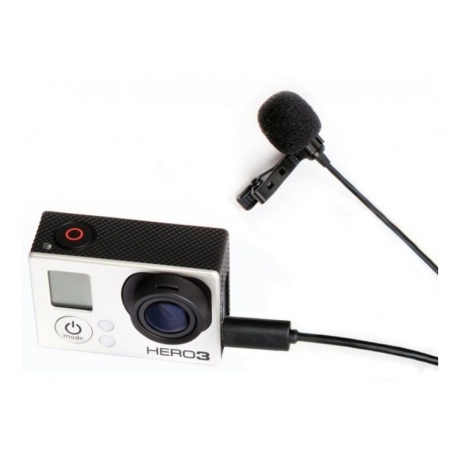 Петличный всенаправленный конденсаторный микрофон Boya BY-LM20 для GoPro, видео, фотокамер и смарфонов - фото 4