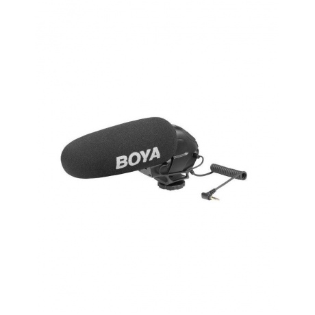 Накамерный суперкардиоидный конденсаторный микрофон-пушка Boya BY-BM3030 для фото и видеокамер, диктофонов - фото 2