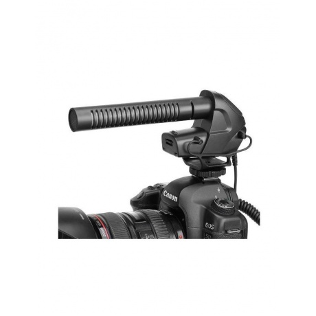 Накамерный суперкардиоидный конденсаторный микрофон-пушка Boya BY-BM3030 для фото и видеокамер, диктофонов - фото 5