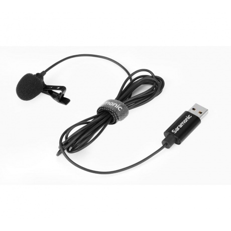 Петличный микрофон Saramonic SR-ULM10L с кабелем 6м для компьютеров с USB - фото 4