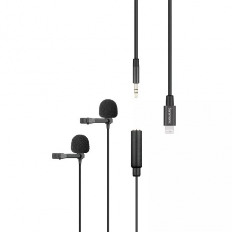 Петличный микрофон Saramonic LavMicro U2 с кабелем 6м для камер,...