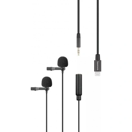 Петличный микрофон Saramonic LavMicro U2 с кабелем 6м для камер,...