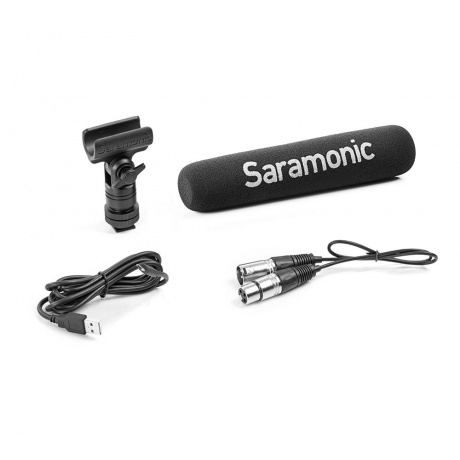Микрофон-пушка Saramonic SR-TM7 направленный с XLR - фото 5