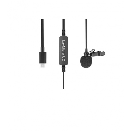 Микрофон Saramonic LavMicro UC для смартфонов с кабелем 1,7м (вход USB-C) - фото 1