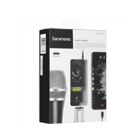 Адаптер Saramonic SmartRig UC для микрофона (вход XLR) на USB-C - фото 7