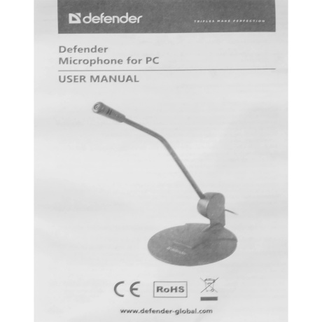 Микрофон Defender MIC-117 (64117) - фото 7