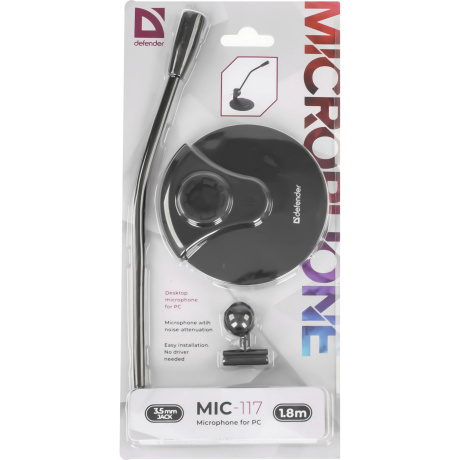 Микрофон Defender MIC-117 (64117) - фото 9