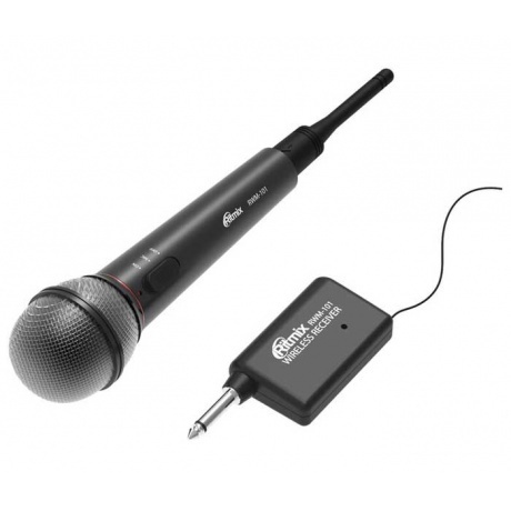 Микрофон Ritmix RWM-101 черный - фото 3