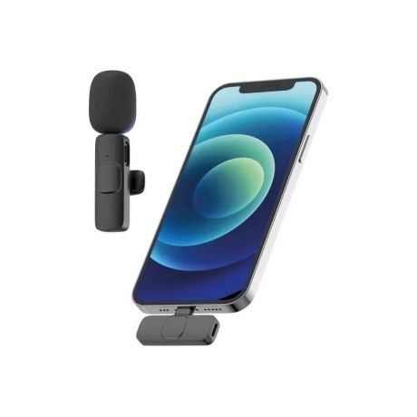 Беспроводной петличный микрофон Barn&amp;Hollis LM–01L с разъемом Lightning - фото 3