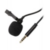 Микрофон петличный mObility mini jack 3.5mm Aux, черный