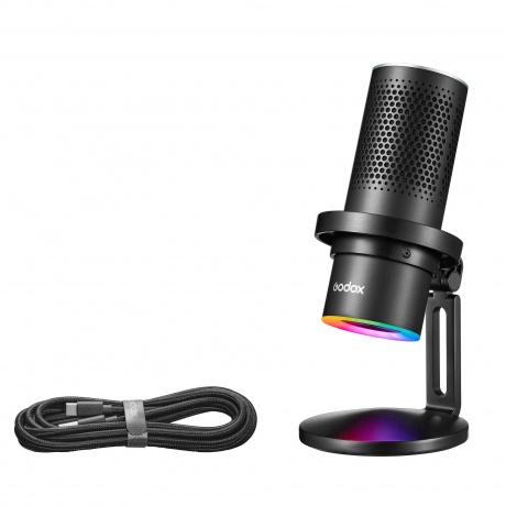 Микрофон Godox EM68X с подсветкой RGB - фото 9