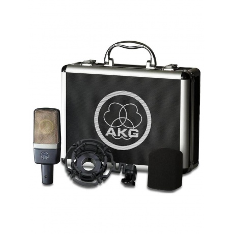 Микрофон AKG C214  черный - фото 4