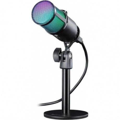 Игровой стрим микрофон Defender Glow GMC 400 USB, провод 1.3 м