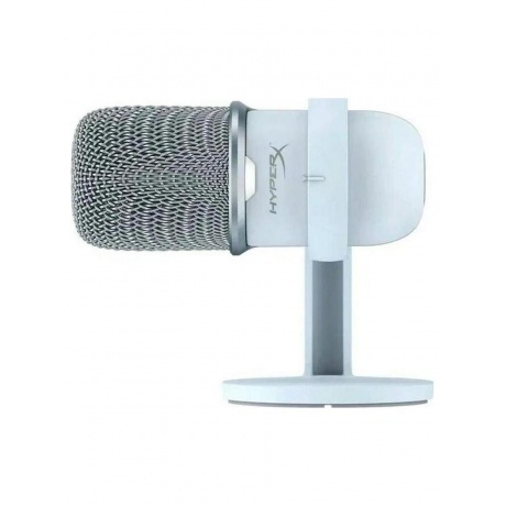 Микрофон/ HyperX SoloCast белый - фото 3