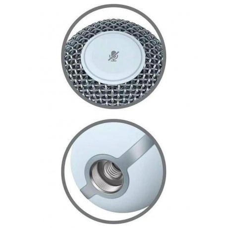 Микрофон/ HyperX SoloCast белый - фото 7