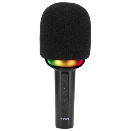 Микрофон беспроводной Hyundai H-MIC100 черный - фото 1