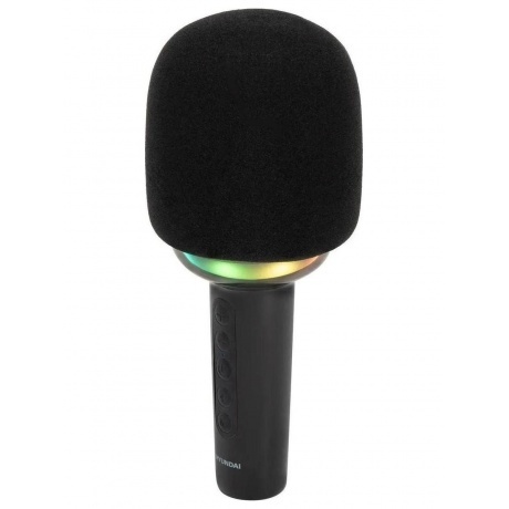 Микрофон беспроводной Hyundai H-MIC100 черный - фото 4