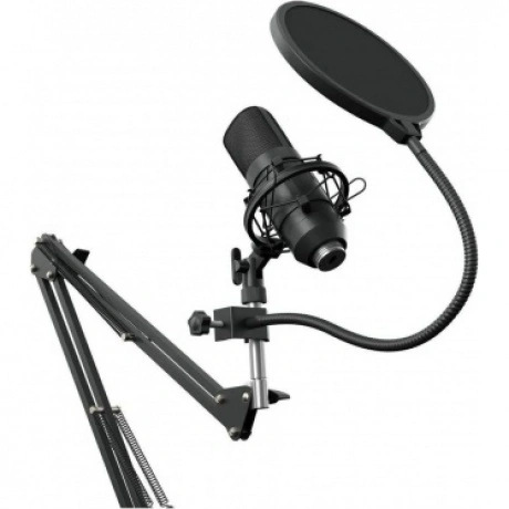 Микрофон проводной Оклик SM-700G 2.5м черный