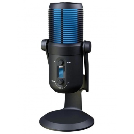 Микрофон проводной Оклик SM-400G 2м черный - фото 1