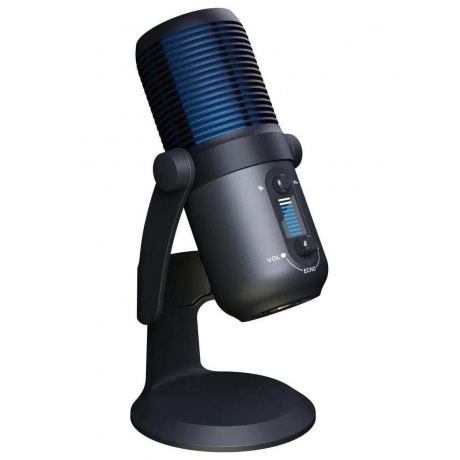 Микрофон проводной Оклик SM-400G 2м черный - фото 2