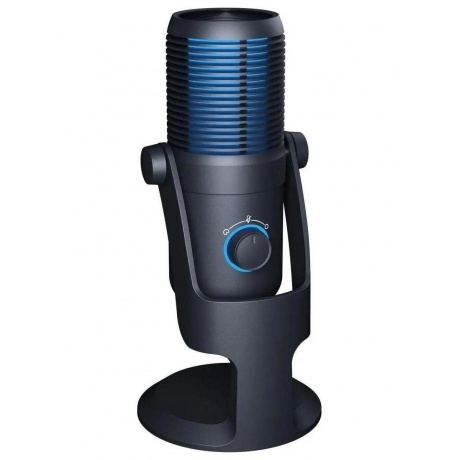 Микрофон проводной Оклик SM-400G 2м черный - фото 3