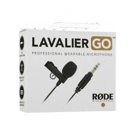 Микрофон Rode Lavalier GO, черный - фото 6