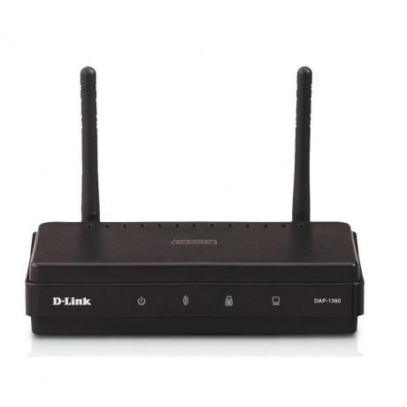 Wi-Fi точка доступа D-Link DAP-1360U/A1A черный - фото 2
