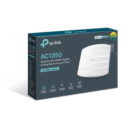 Wi-Fi точка доступа TP-Link EAP225 белый - фото 5