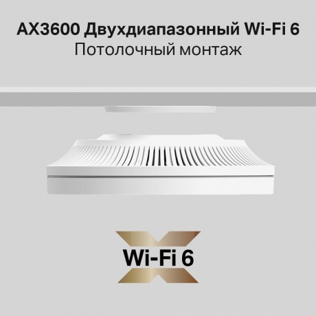 Wi-Fi точка доступа TP-Link EAP660 HD белый - фото 6