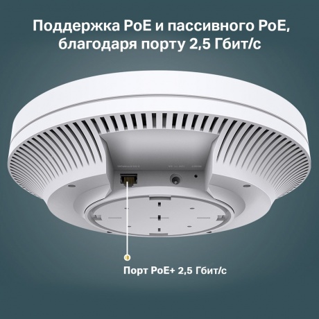 Wi-Fi точка доступа TP-Link EAP660 HD белый - фото 7