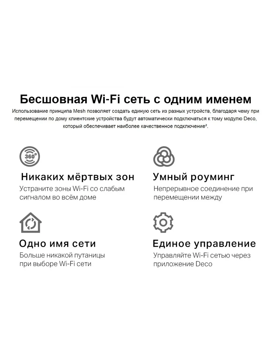 Wi-Fi система TP-Link Deco X10(3-pack) - фото 26