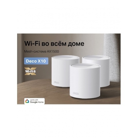 Wi-Fi система TP-Link Deco X10(2-pack) - фото 20