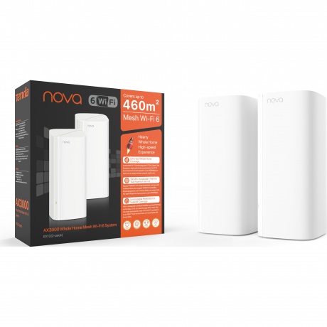 Wi-Fi точка доступа Tenda EX12(2-pack) - фото 9