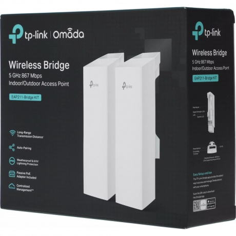 Wi-Fi мост TP-Link EAP211-Bridge KIT - фото 10