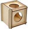 Домик для грызунов Кубик, фанера 15*15*15 см