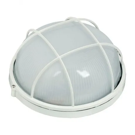 Светильник НПП 1102 100Вт E27 IP54 бел. круг с решеткой ИЭК LNPP...