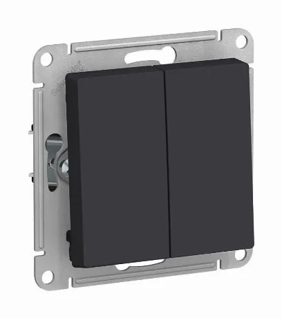 Механизм выключателя 2-кл. СП AtlasDesign 10А IP20 (сх. 5) 10AX ...