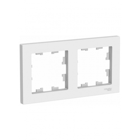 Рамка 2-м AtlasDesign универс. бел. SchE ATN000102 - фото 1