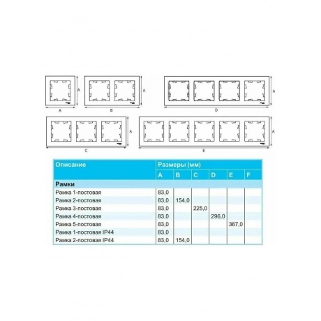 Рамка 2-м AtlasDesign универс. бел. SchE ATN000102 - фото 10
