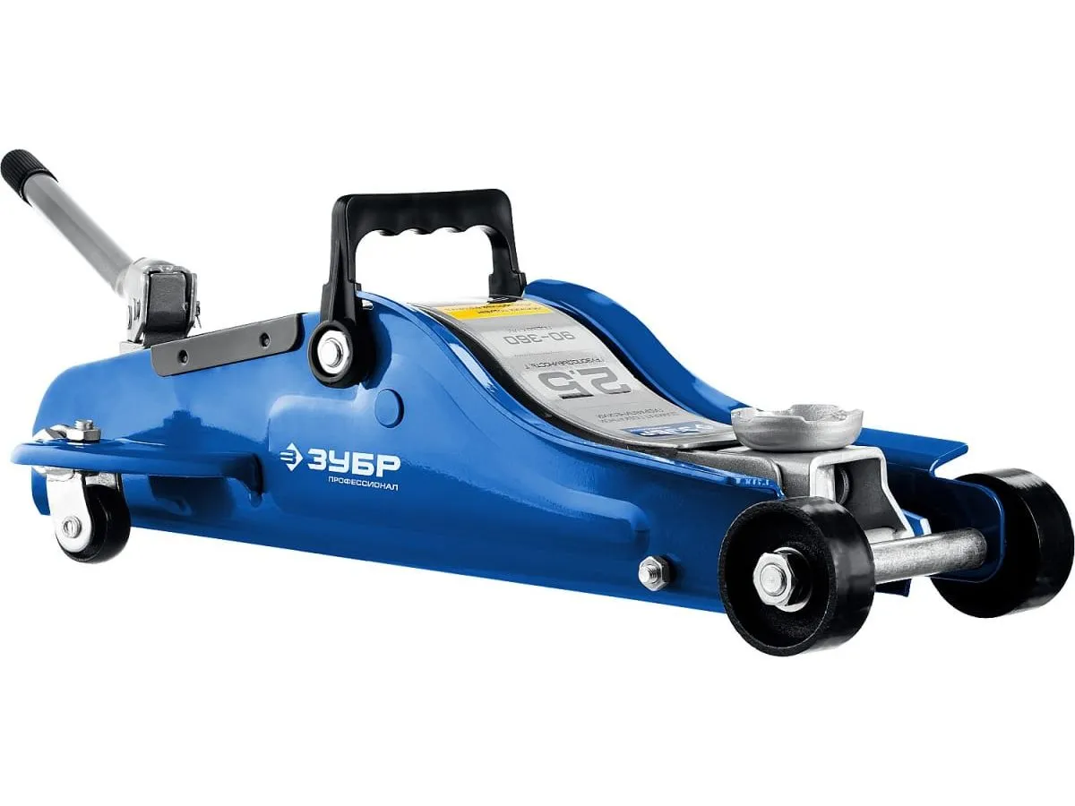 Домкрат Зубр 43057-2.5-K подкатной - фото 4