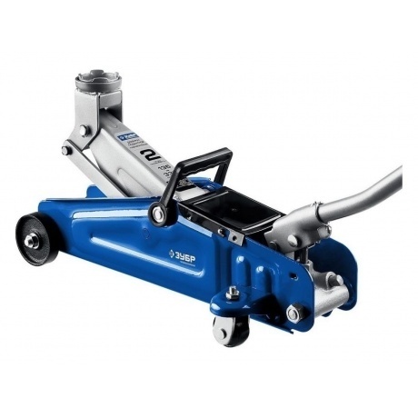 Домкрат Зубр Профессионал 43053-2-K подкатной, 2т - фото 2