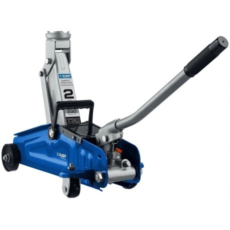 Домкрат Зубр Профессионал 43053-2-K подкатной, 2т - фото 8