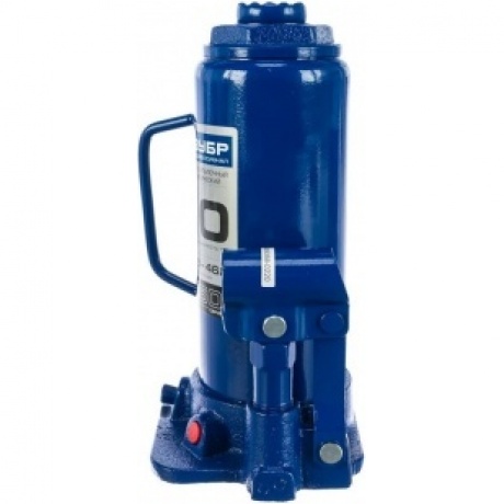 Домкрат бутылочный гидравлический ЗУБР 10т, 228-462 мм Профессионал (43060-10) - фото 4