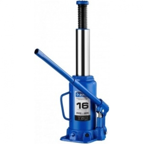 Домкрат бутылочный гидравлический ЗУБР 16т, 228-465 мм Профессионал (43060-16) - фото 2